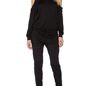 Riller and Fount McKenzie Cold Shoulder Jumpsuit.